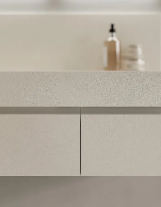 Ink NK014 - Mobile Bagno Luxury Compab L 120+140,5 x P 20,8/51 cm 4 Mobile bagno Ink NK014 Compab - dettaglio finitura