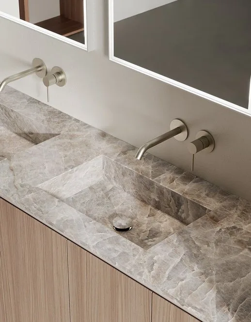 Ink NK016 - Mobile Bagno Luxury Compab L 180+210 x P 37/51 cm 4 Mobile bagno Ink NK016 Compab - lavabo
