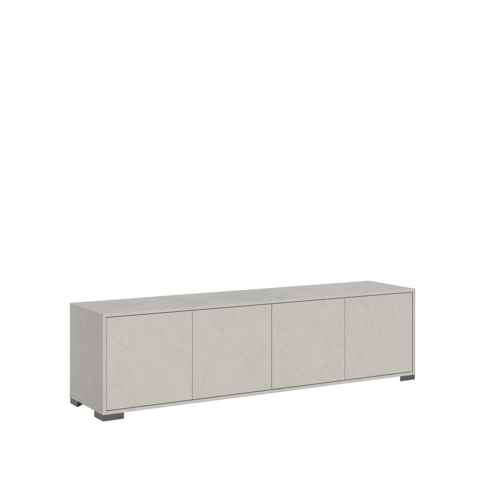 Porta TV moderno 4 ante 172x40x48 cm Lumina cashmere 4 Porta TV moderno 4 ante 172x40x48 cm Lumina cashmere