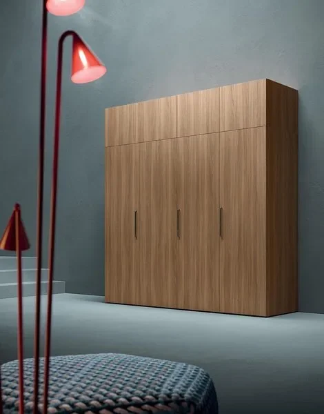 Composizione lavanderia LD007 Compab, finitura di design, mobile lavanderia moderno su misura