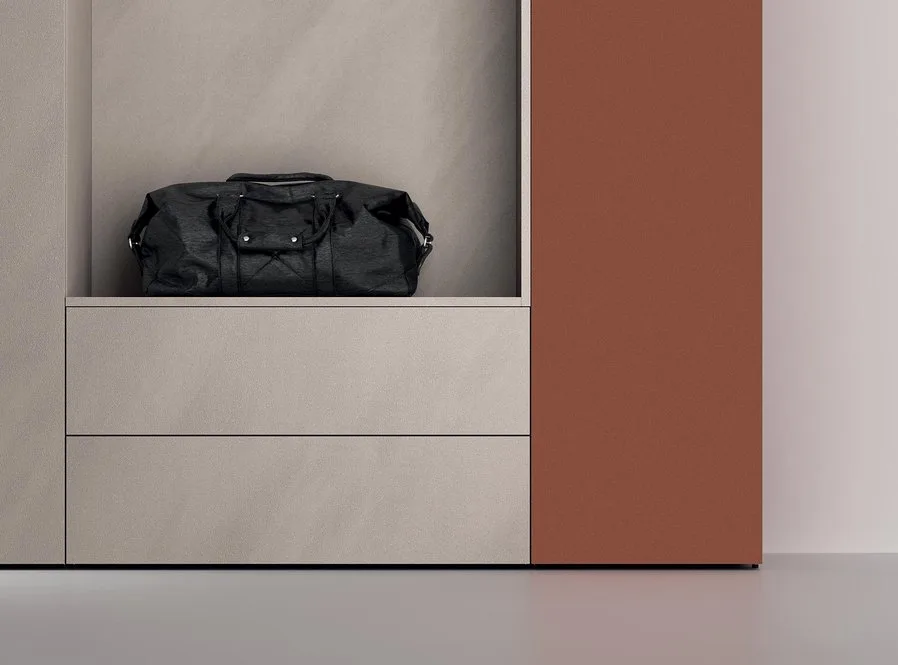 Lavanderia LD012 - Composizione Luxury Compab L 255 x P 37 cm 4 Composizione lavanderia LD012 Compab - dettaglio finitura