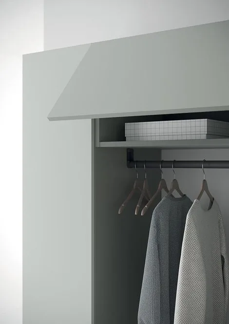 Lavanderia LD013 - Composizione Luxury Compab L 320,5 x P 50/63 cm 3 Composizione lavanderia LD013 Compab - dettaglio ribalta