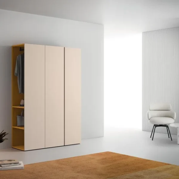 Composizione lavanderia LG018 Compab, finitura di design, mobile lavanderia moderno su misura