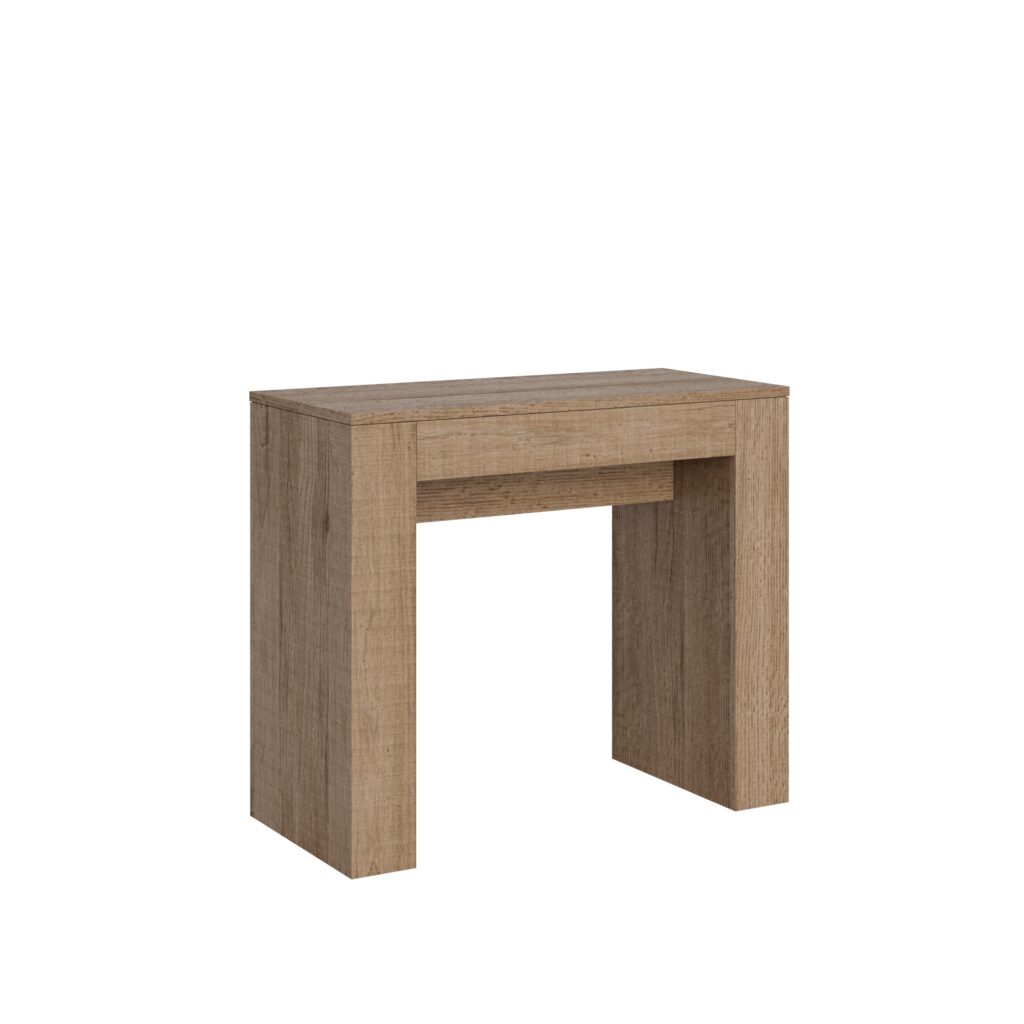 Consolle allungabile 90x42/198 cm Modem Small quercia natura