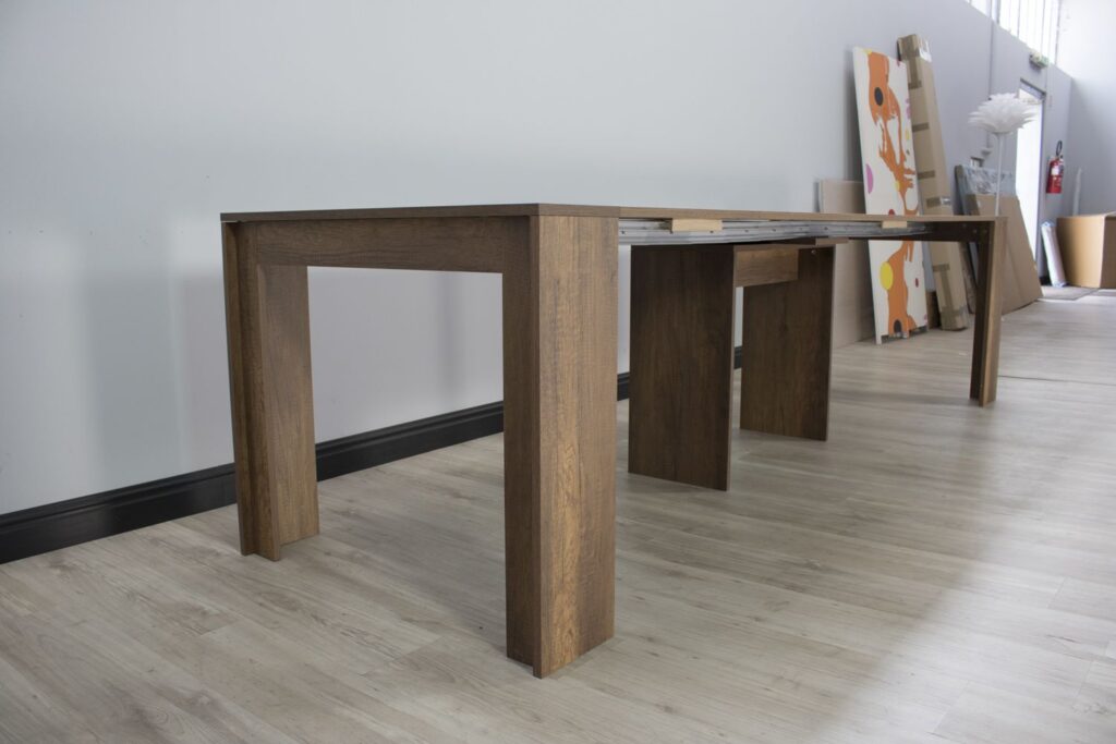 Consolle allungabile 90x42/302 cm Mia noce