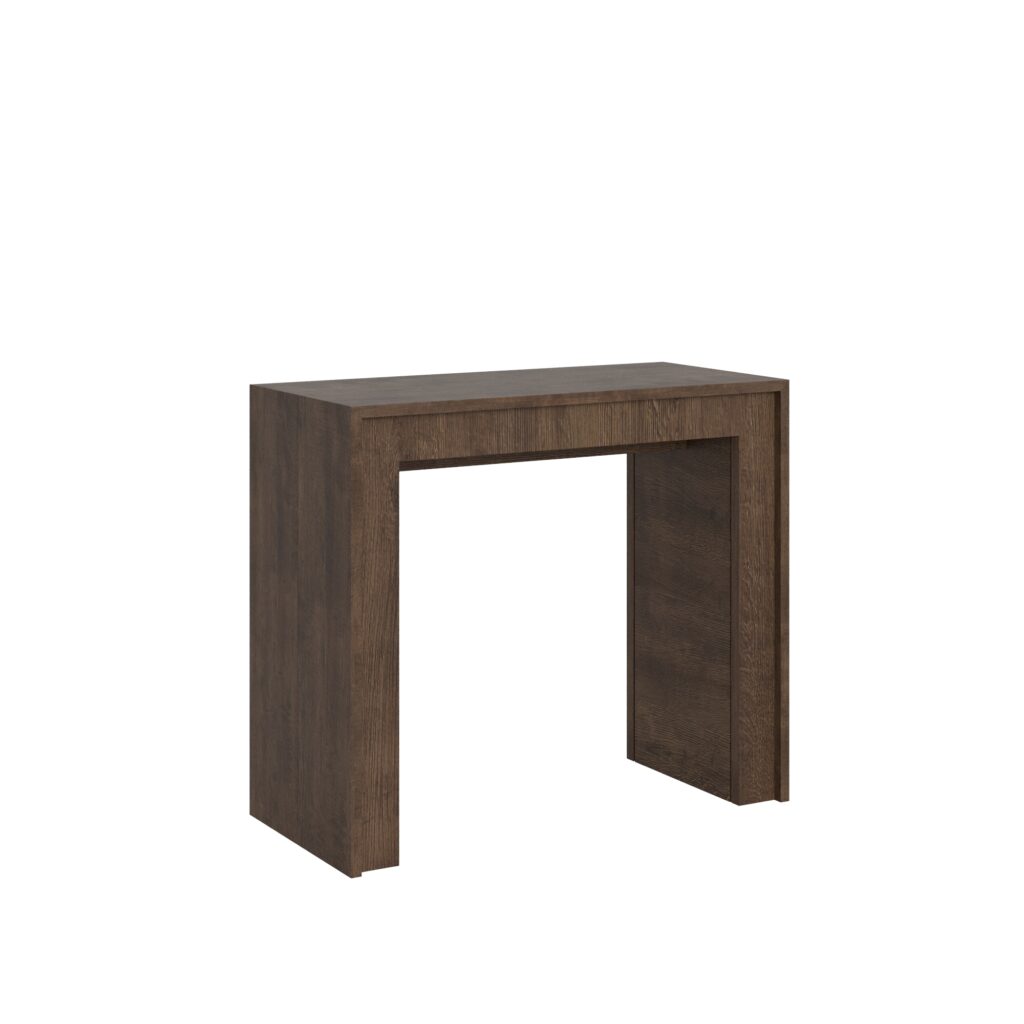 Consolle allungabile 90x42/198 cm Mia Small noce