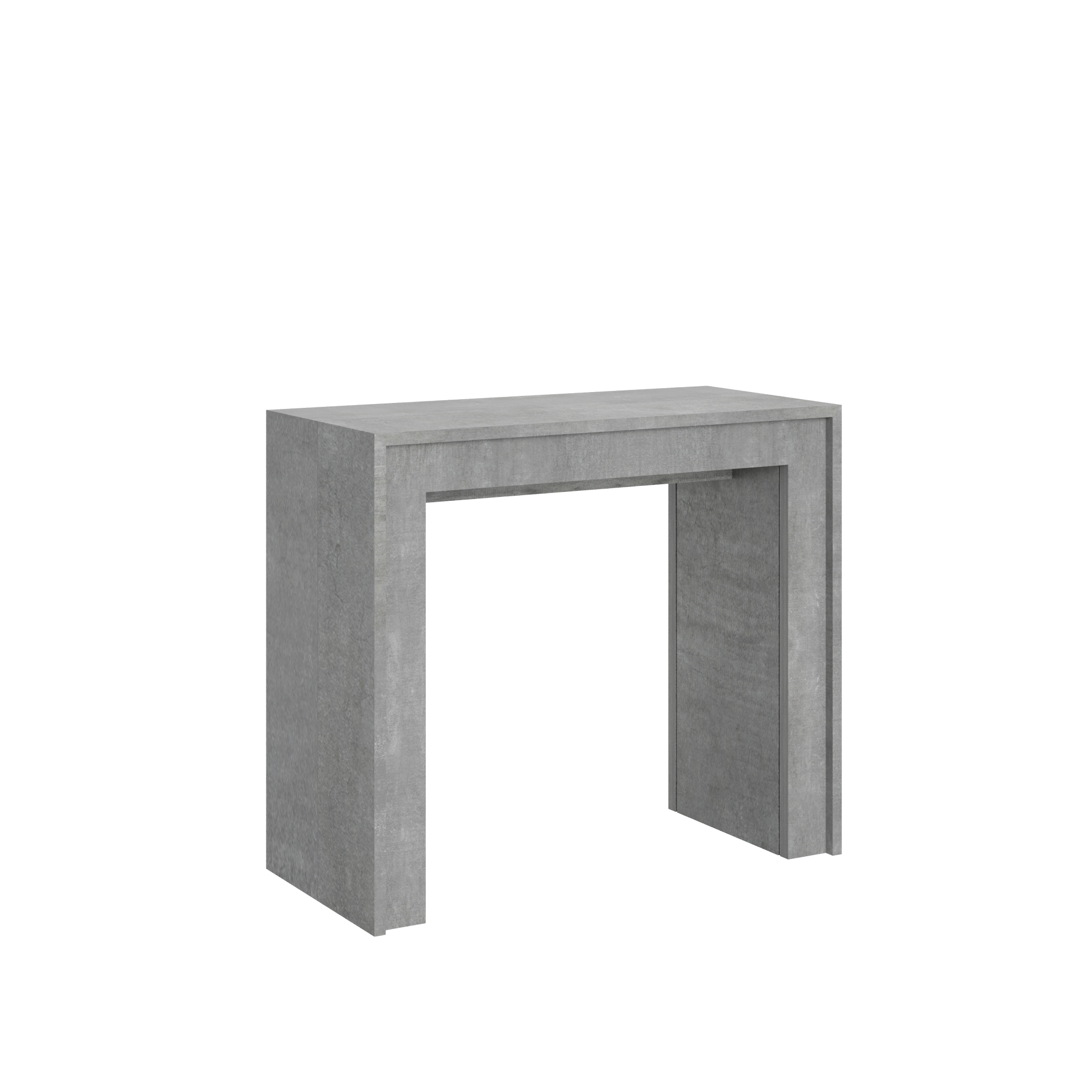 Consolle allungabile 90x42/198 cm Mia Small cemento 3 Consolle allungabile 90x42/198 cm Mia Small cemento