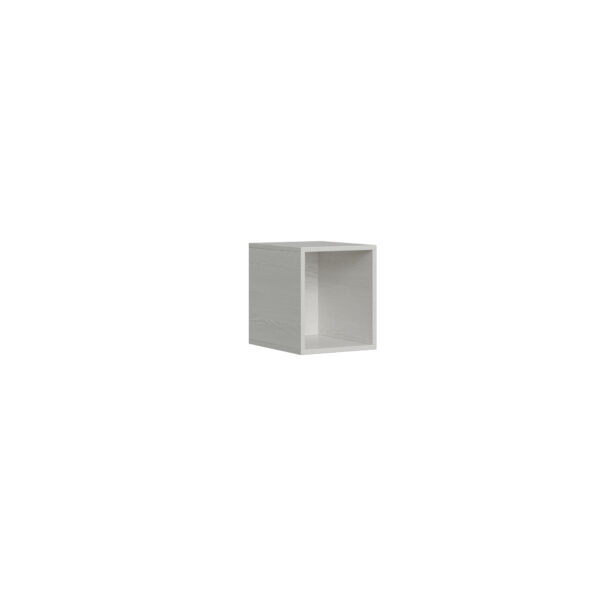Pensile a giorno Isoka L.34 H.40 P.39,2 / L.40 H.34 P.39,2 Bianco Frassino