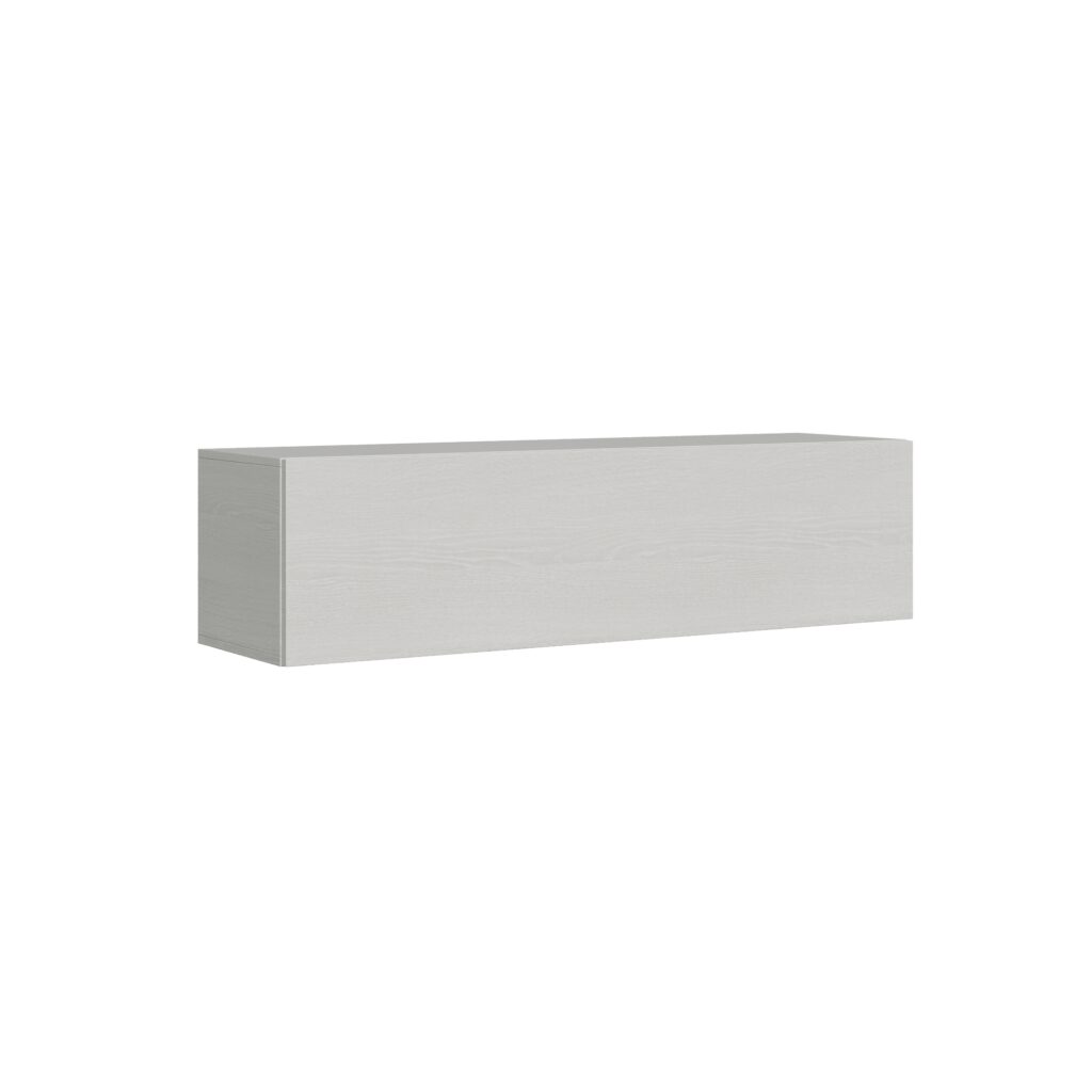 Pensile Ribalta Isoka L.153,6 H.40 P.39,2 Bianco Frassino