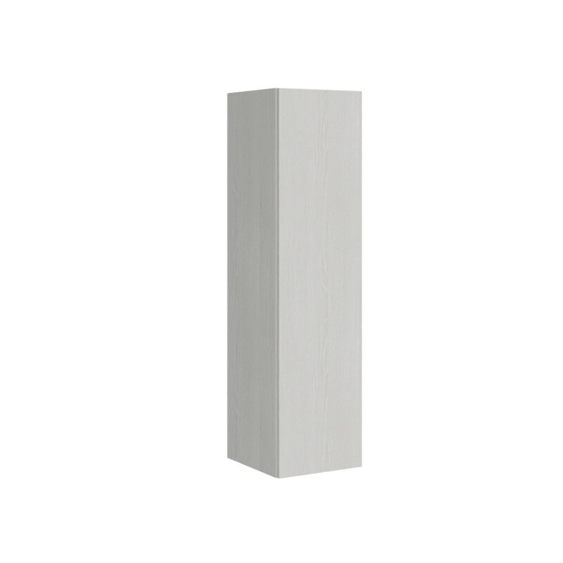 Pensile verticale Isoka L.40 H.153.6 P.39,2 sx-dx Bianco Frassino