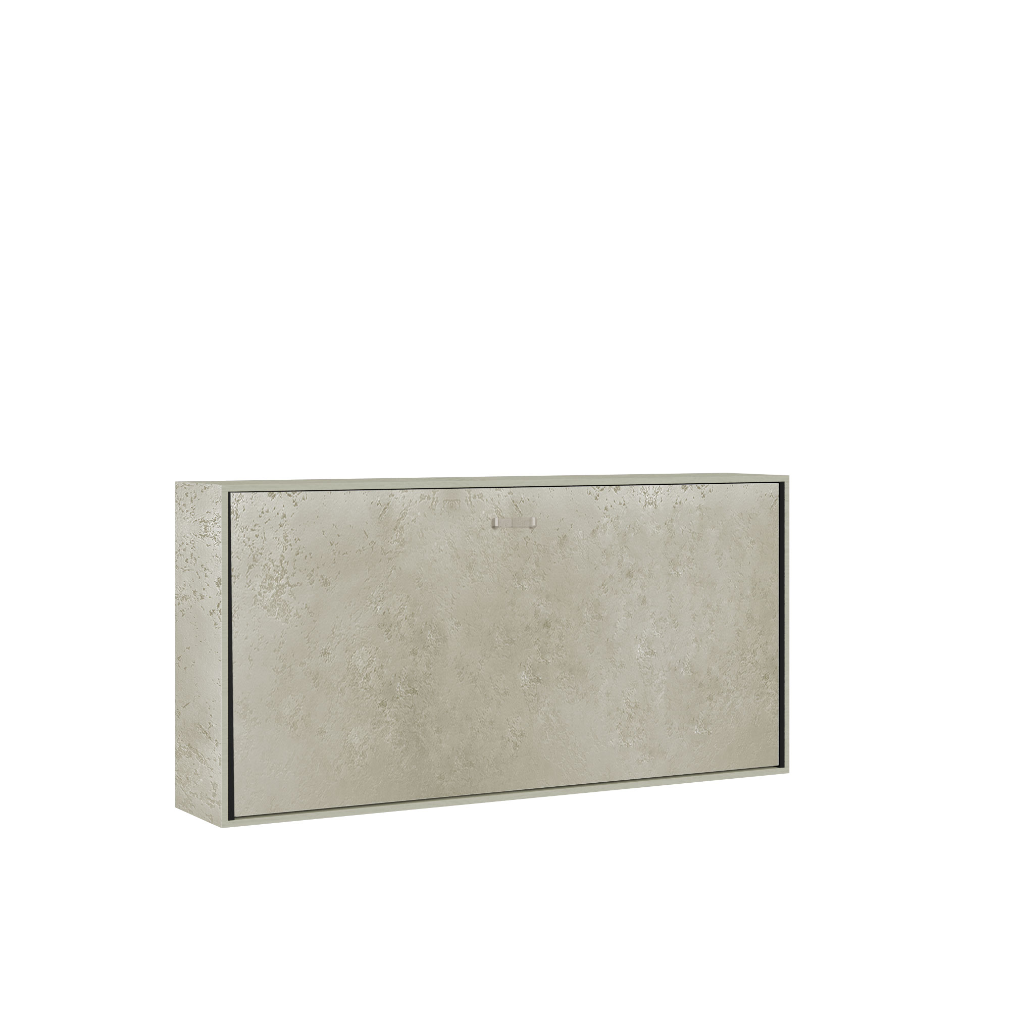 Letto singolo a scomparsa Kando con materasso cashmere L.199,9 P.39,2 H.97,4 cm (aperto P.106 cm) 3 Letto singolo a scomparsa Kando cashmere