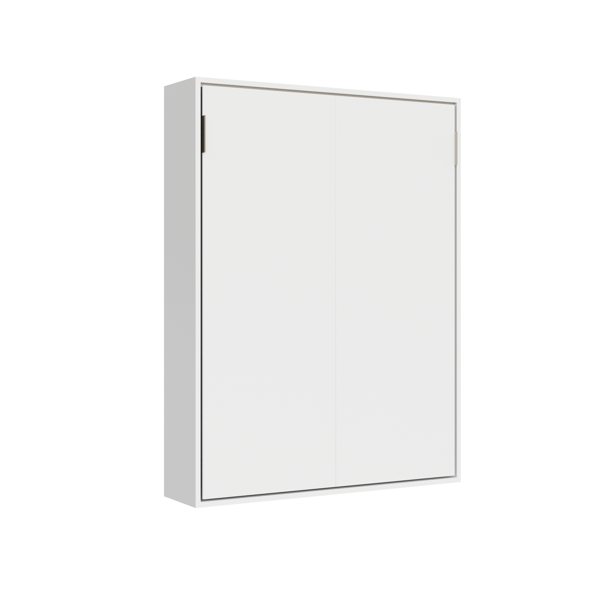 Letto matrimoniale a scomparsa 160 Versia bianco L.175,2 P.40,5 H.218,3 cm (aperto P.224 cm) 7 Letto matrimoniale a scomparsa 160 Versia bianco