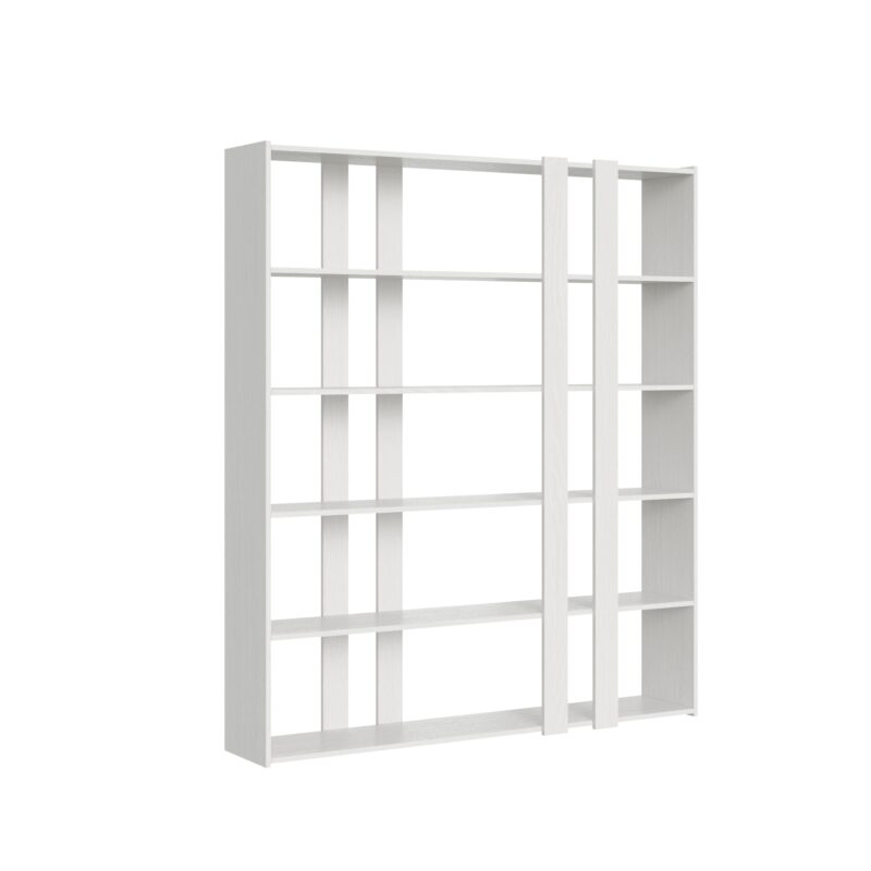 Libreria a giorno Kato A bianco frassino