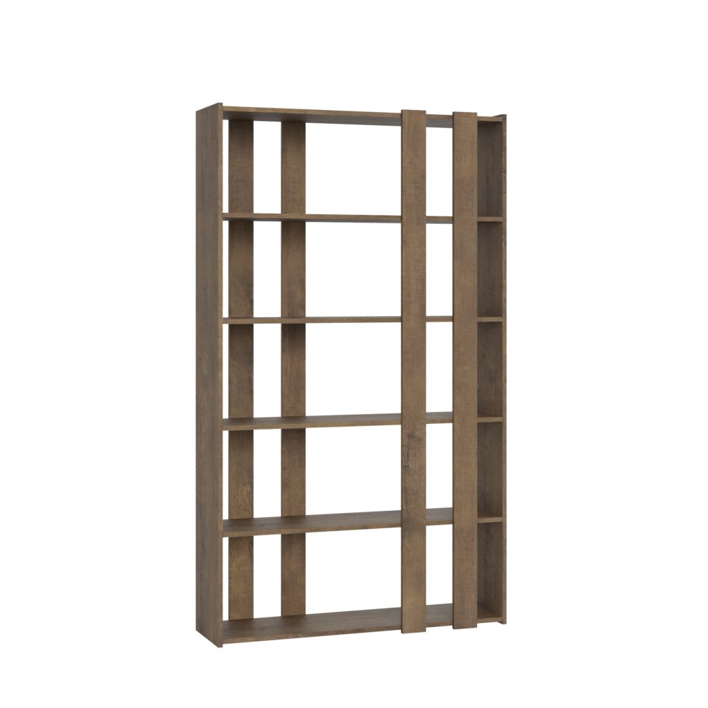 Libreria a giorno Kato Small A noce