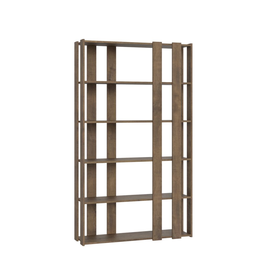 Libreria a giorno Kato Small E noce
