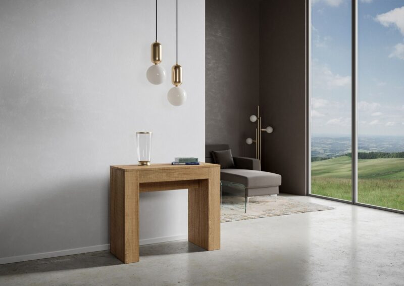Consolle allungabile 90x42/302 cm Modem quercia natura