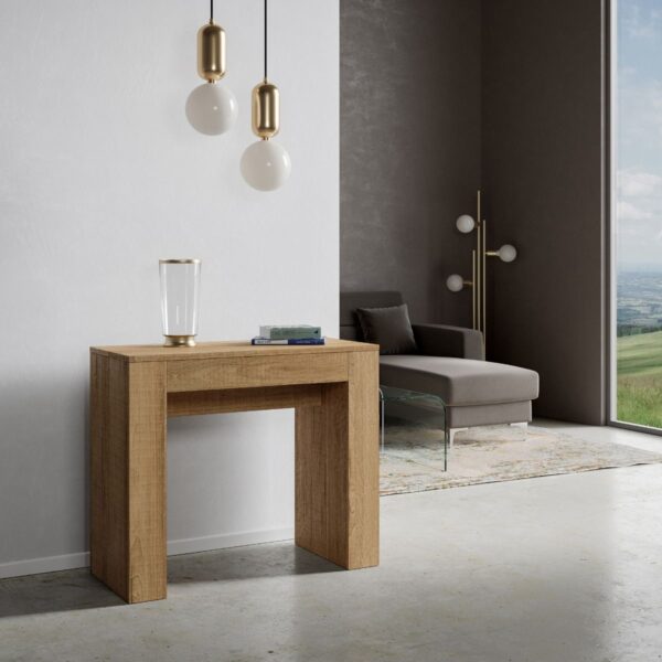 Consolle allungabile 90x42/302 cm Modem quercia natura