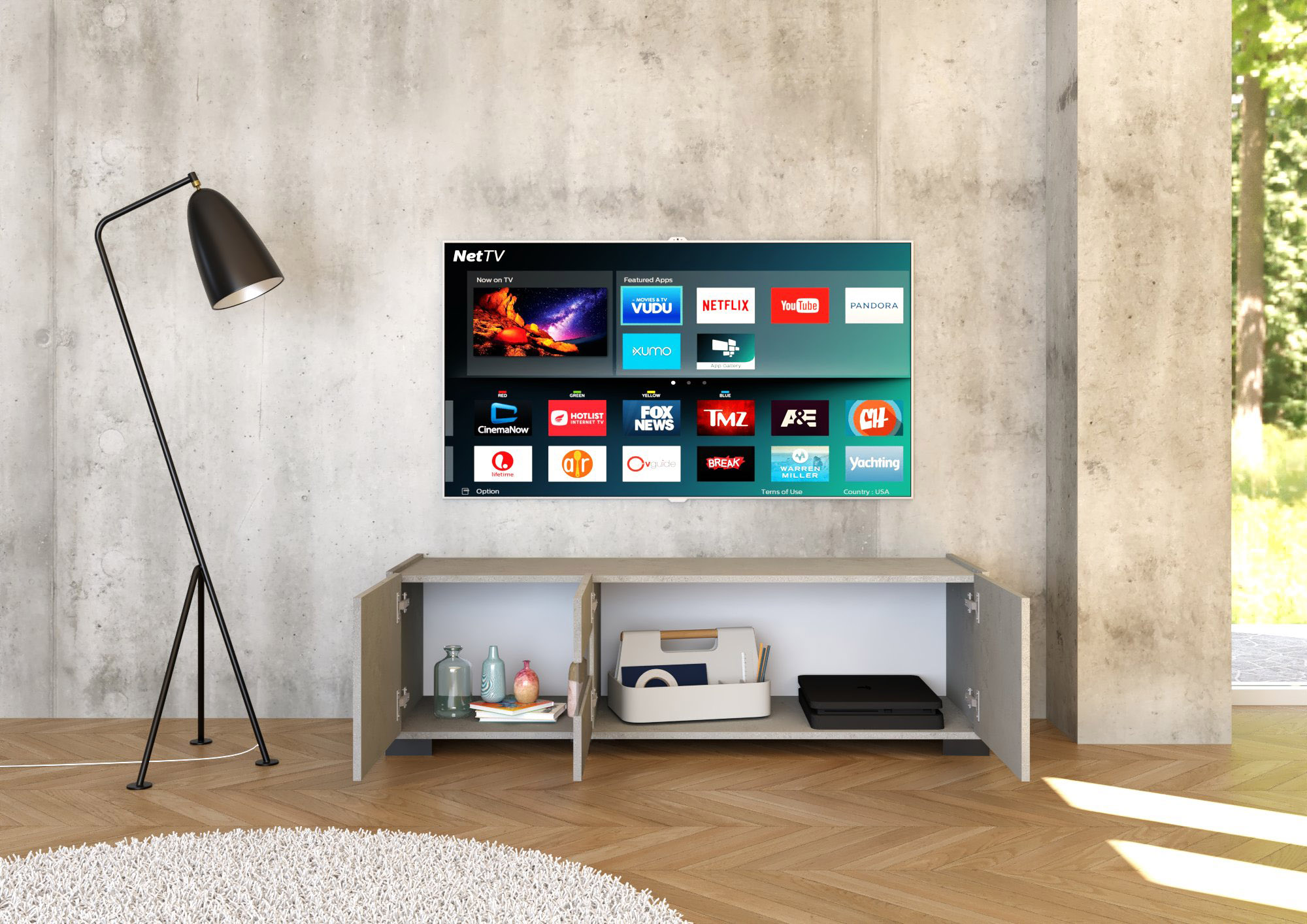 Porta TV moderno 3 ante 130x40x40 cm Riflesso cashmere 1 Porta TV moderno 3 ante 130x40x40 cm Riflesso cashmere