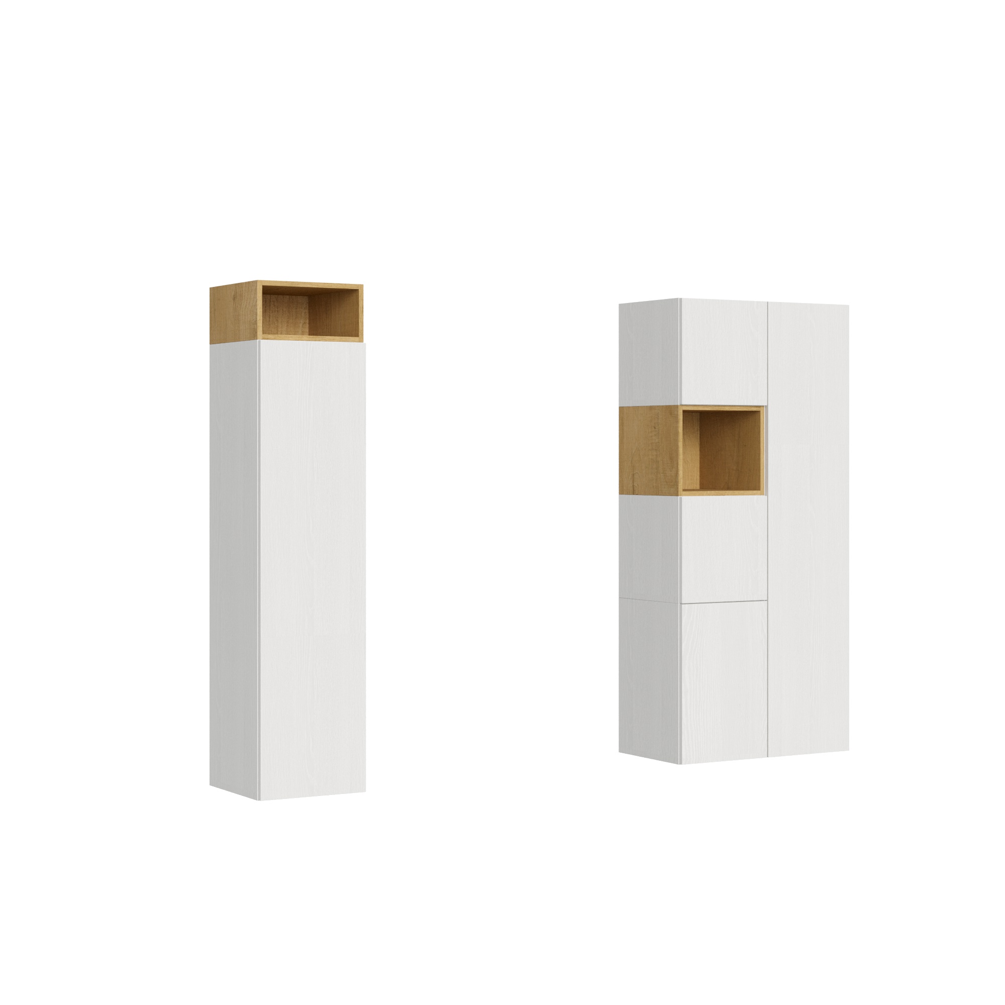 Composizione parete soggiorno Isoka A28 H.173,6 P.39,2 2 Composizione parete soggiorno Isoka A28 H.173,6 P.39,2