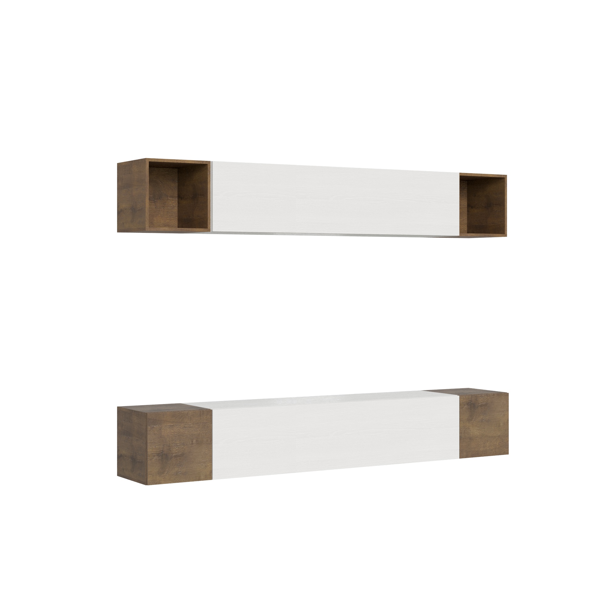 Composizione parete soggiorno Isoka A38 L.254 P.39,2 2 Composizione parete soggiorno Isoka A38 L.254 P.39,2