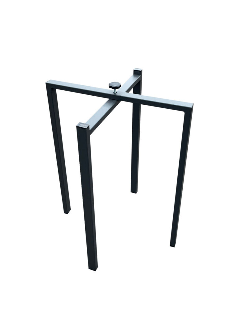 Tavolo allungabile 130/390x90 cm Tecno cashmere gambe antracite