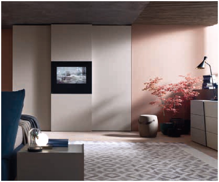 Armadio Scorrevole DN125 Maronese ACF - L 286 cm Made in Italy 2 Armadio Scorrevole DN125 Maronese ACF - L 286 cm Made in Italy - composizione completa