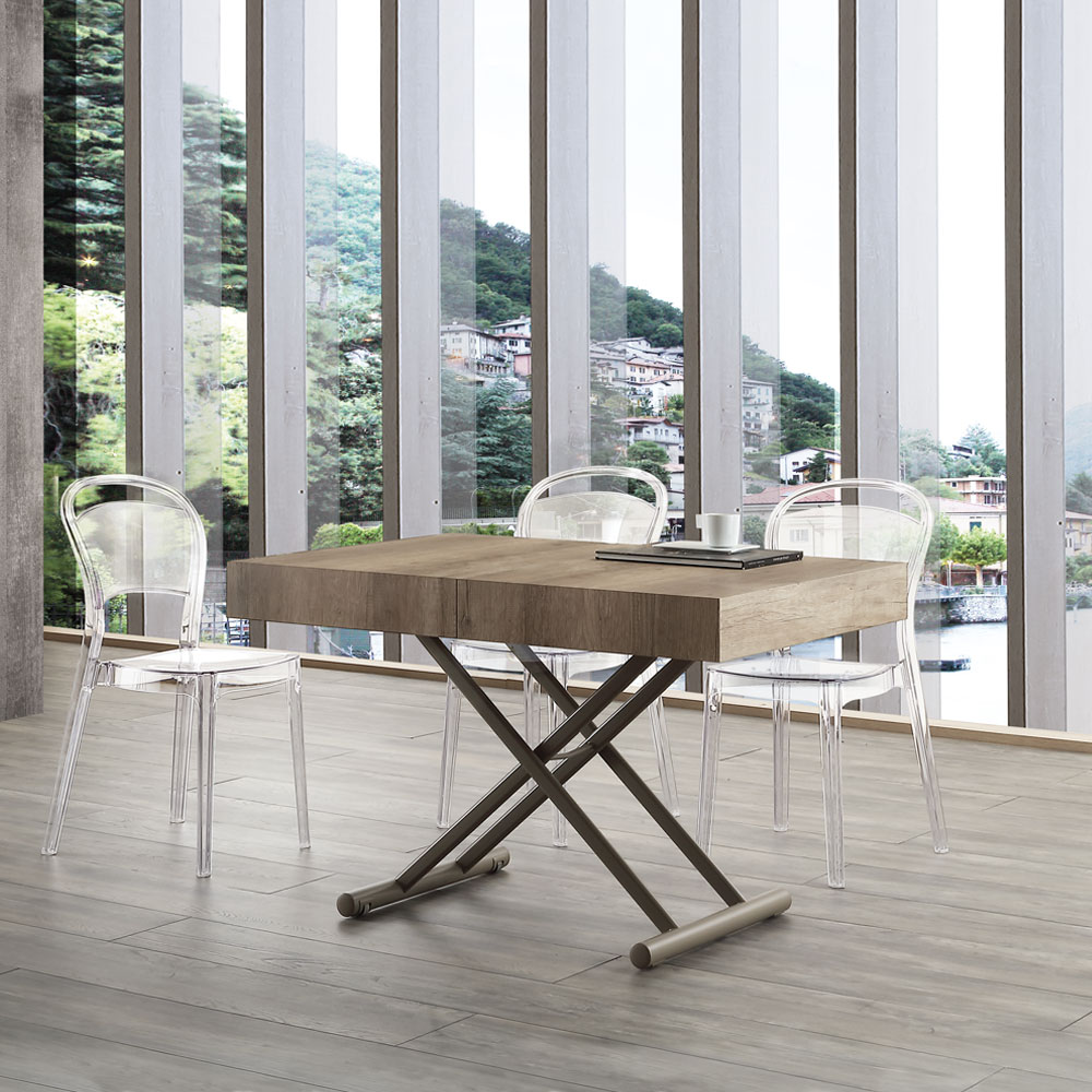 Tavolino trasformabile Block La Seggiola - L 120/153/186/220 cm 2 Tavolino trasformabile Block La Seggiola