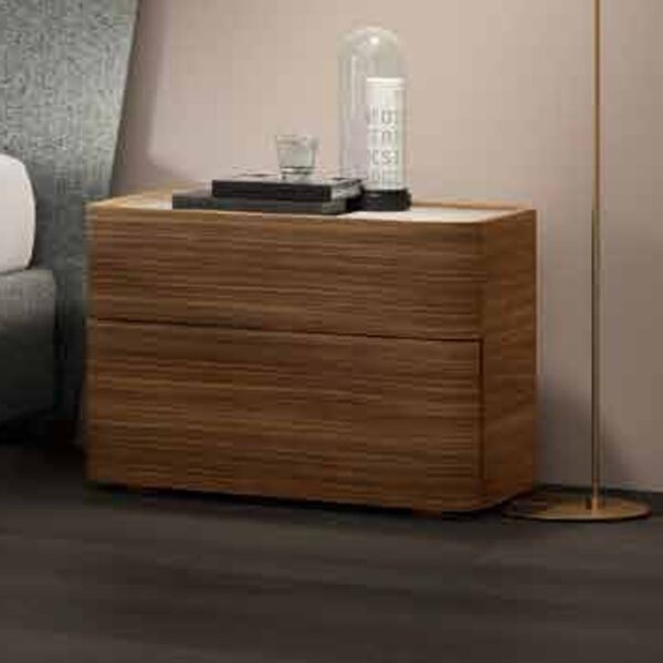 Comodino Capri Maronese ACF - Design Moderno Made in Italy