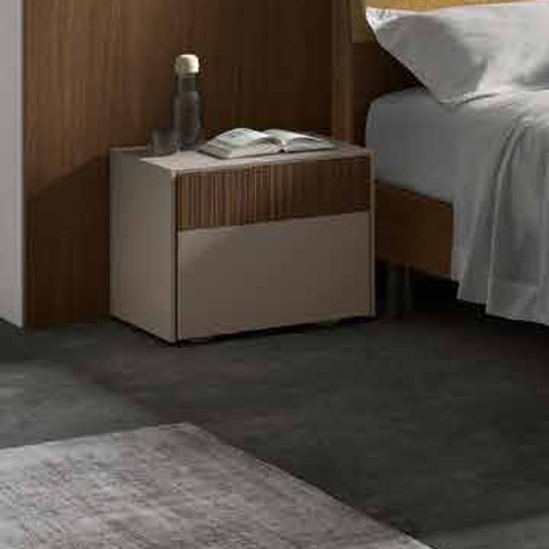 Comodino Jazz Maronese ACF - Design Moderno Made in Italy 2 Comodino Jazz Maronese ACF - Design Moderno Made in Italy - immagine 2